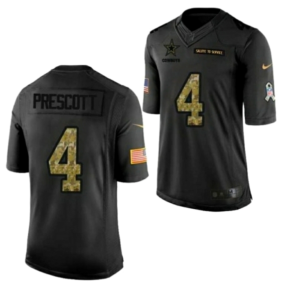 NIKE NFL Dak Prescott Limited‎ Salute to Service Football Jersey XXL #4 Cowboys - Picture 1 of 10